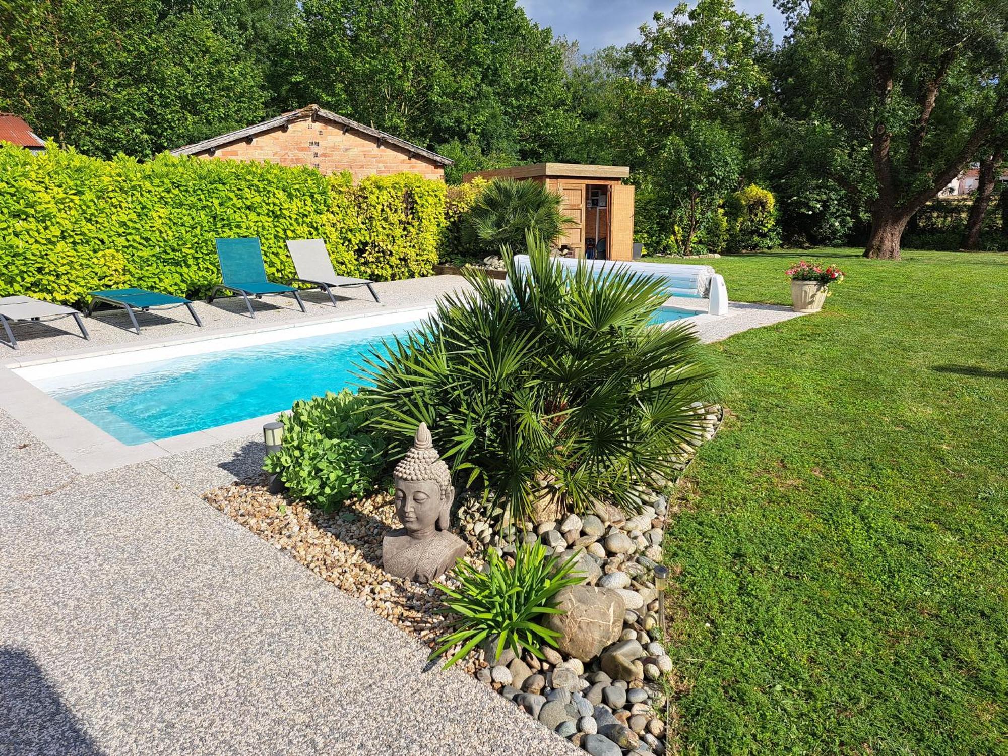 Aigrefeuille-dʼAunis Chambre D Hote La Riviere 45M2 Jardin Et Piscine מראה חיצוני תמונה