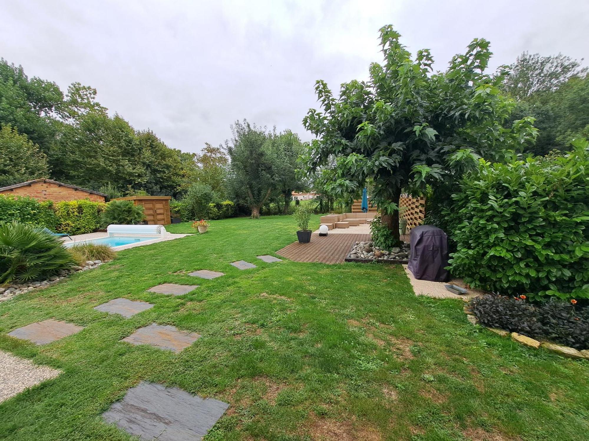 Aigrefeuille-dʼAunis Chambre D Hote La Riviere 45M2 Jardin Et Piscine מראה חיצוני תמונה